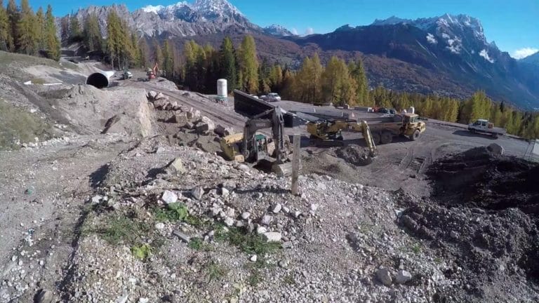 montagna violentata