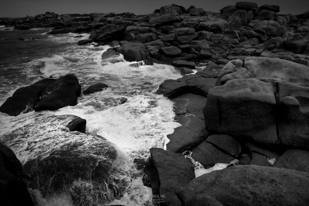 Il mare in burrasca