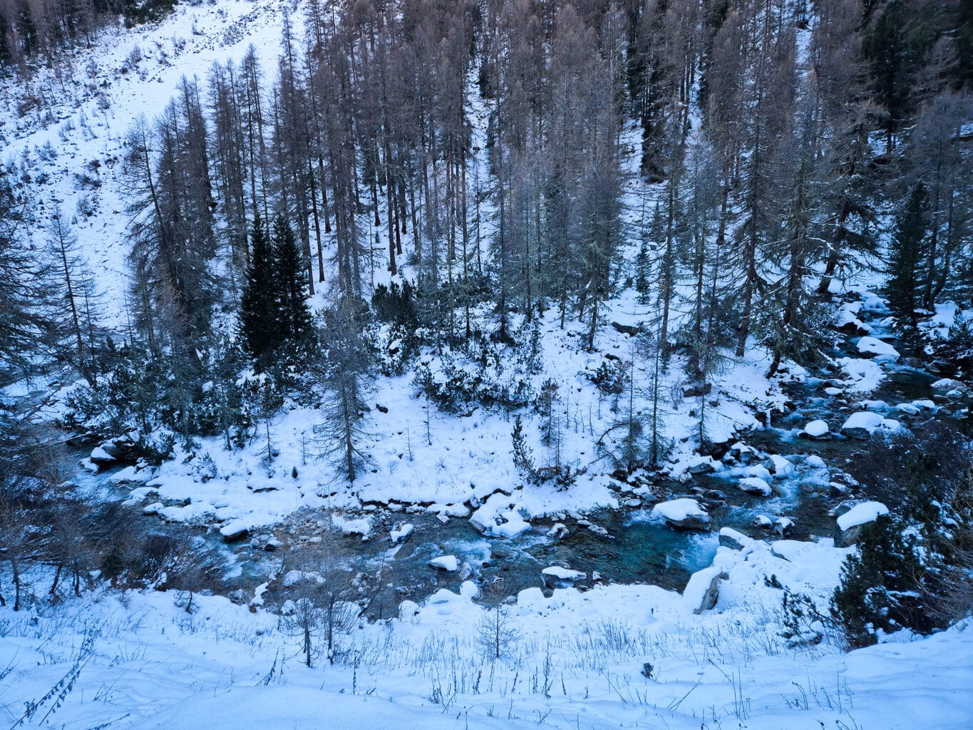 Fotografare in inverno è per me oggi un rituale