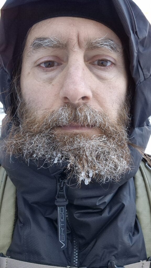 Spesso fotografare in inverno richiede grandi sforzi fisici e mentali
