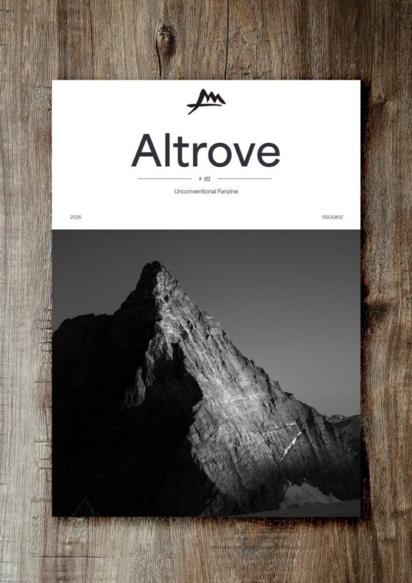 Copertina della fanzine Altrove volume 2 (2026)